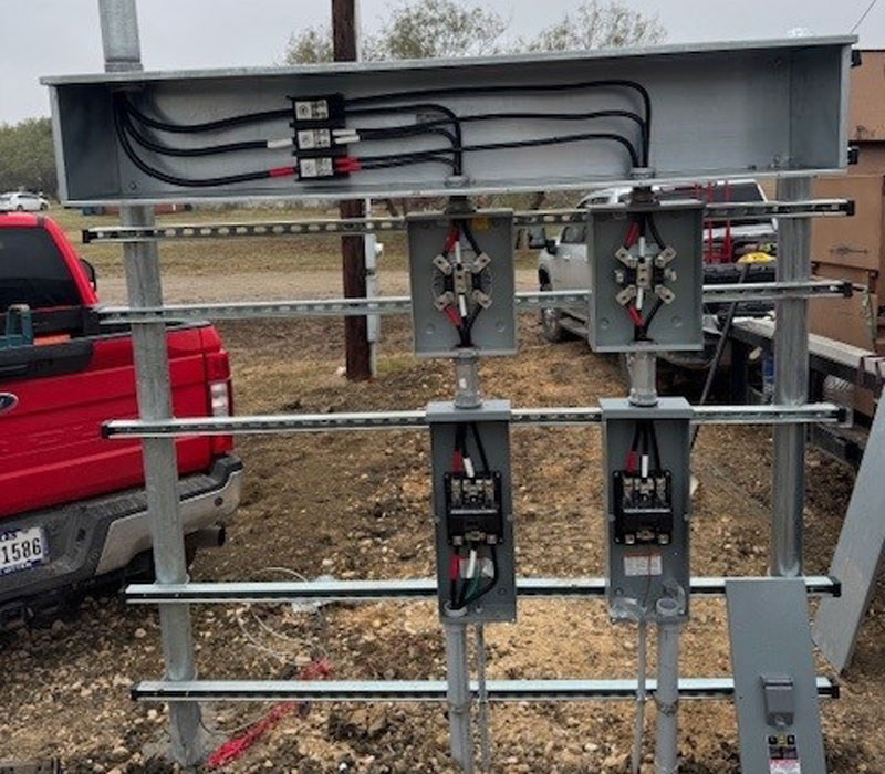 Utility build out services